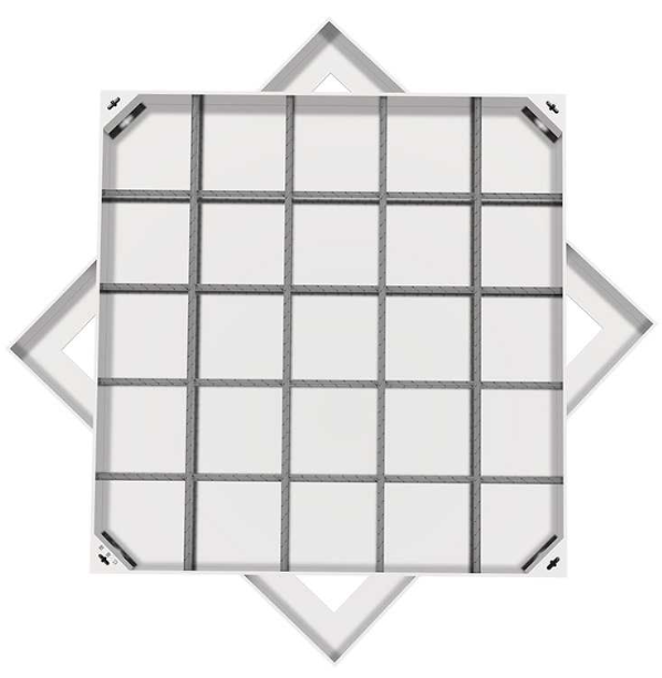 华南热作学院不锈钢方井展示